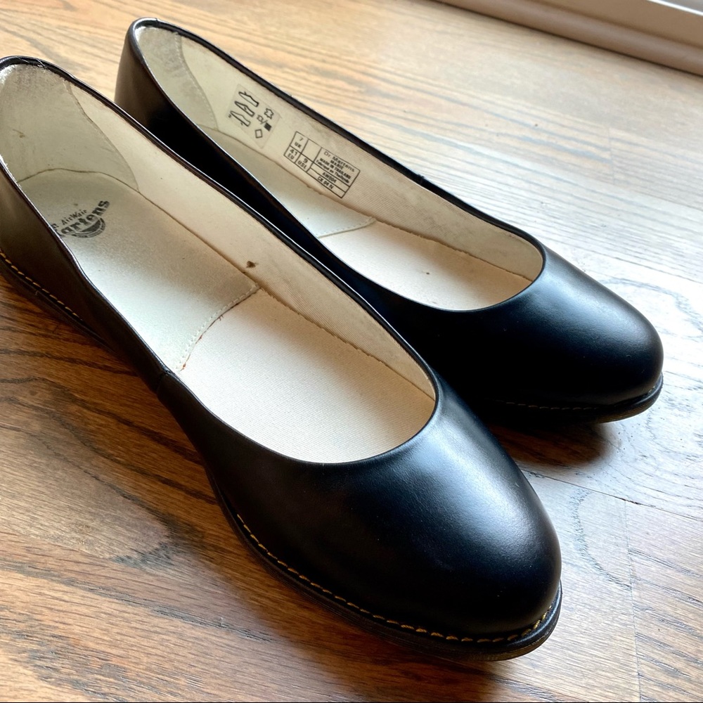 Doc Marten Marie Black Slip Ons 9